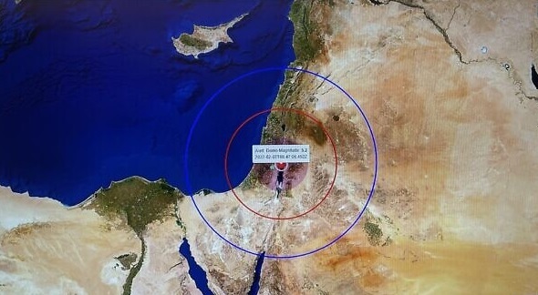 پیش بینی زلزله‌ای بزرگ در سرزمین‌های اشغالی فلسطین