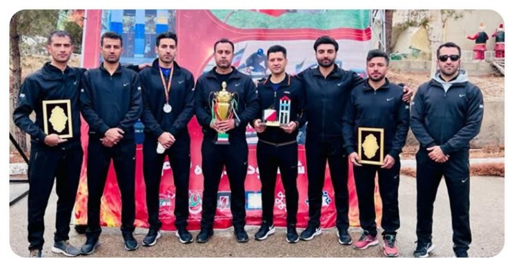آتش‌نشانان شیرازی بر سکوی نایب قهرمانی مسابقات عملیاتی_ورزشی کشور 