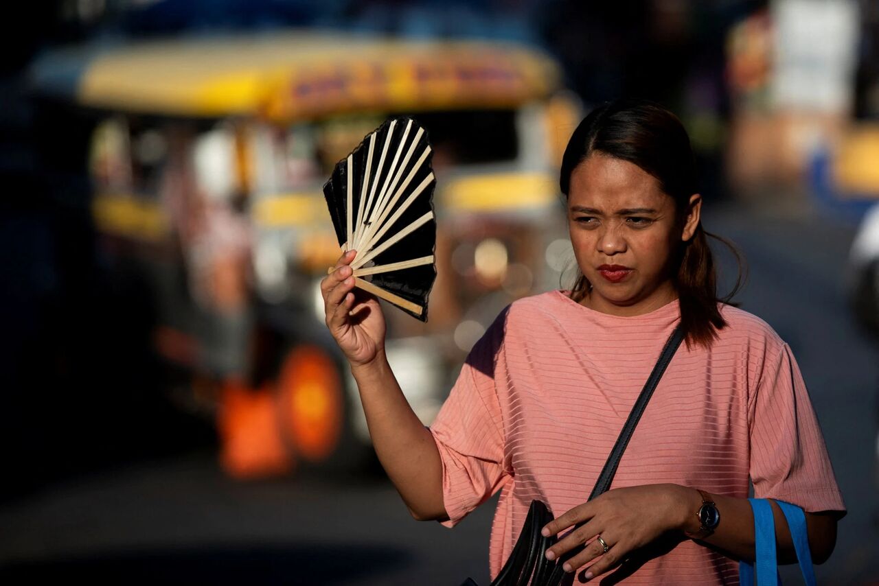 گرمای شدید در فیلیپین، نفسگیر شد