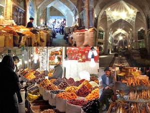  در مغازه های سوت و کور این جا  بویی از عید نمی آید