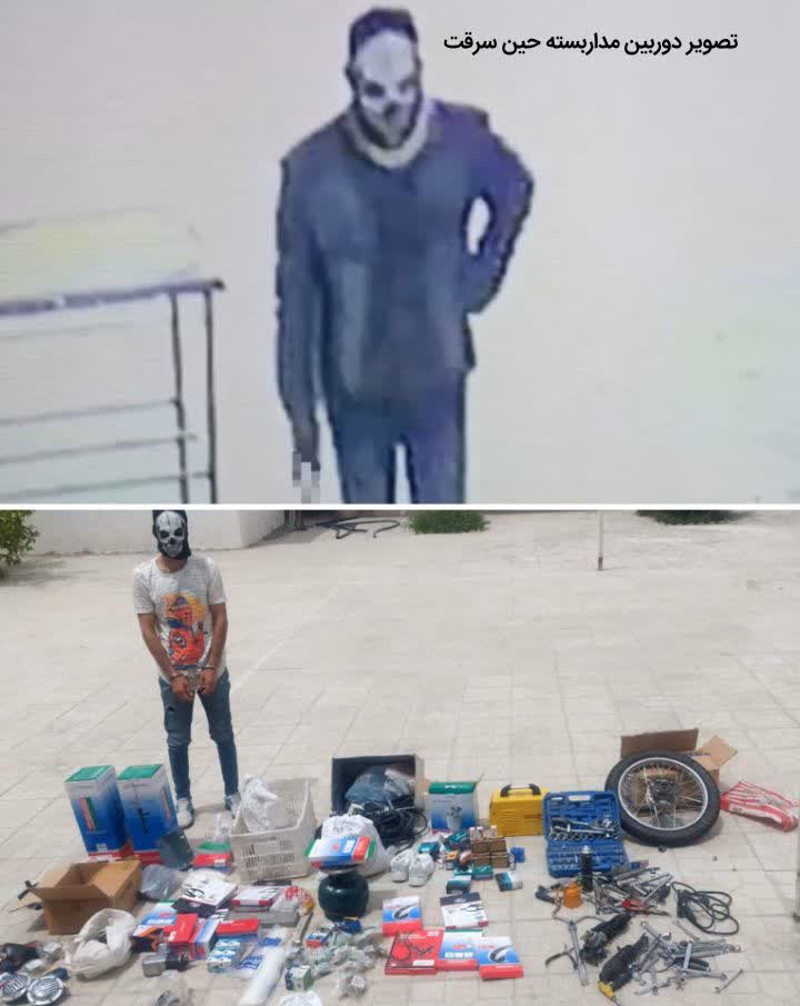 سارق تخیلی دستگیر شد