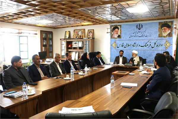هم اندیشی مدیر کل فرهنگ و ارشاد با روسای شمال فارس