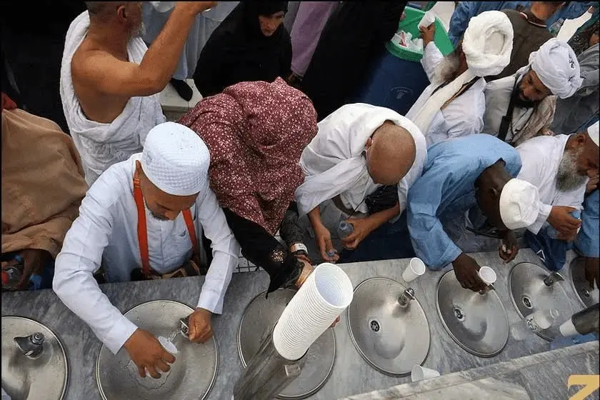 سهمیۀ آب زمزم حجاج حذف شد