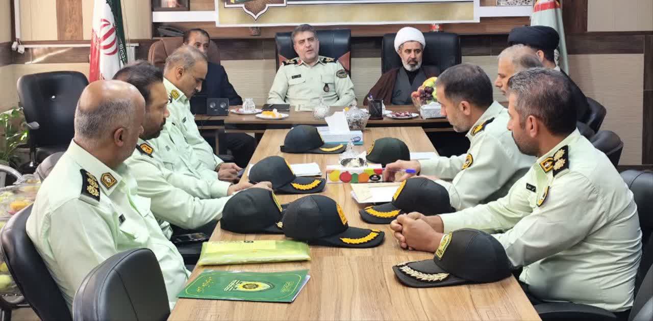 تقدیر فرمانده انتظامی استان فارس از تعامل سازنده شورای تأمین شهرستان بیضا