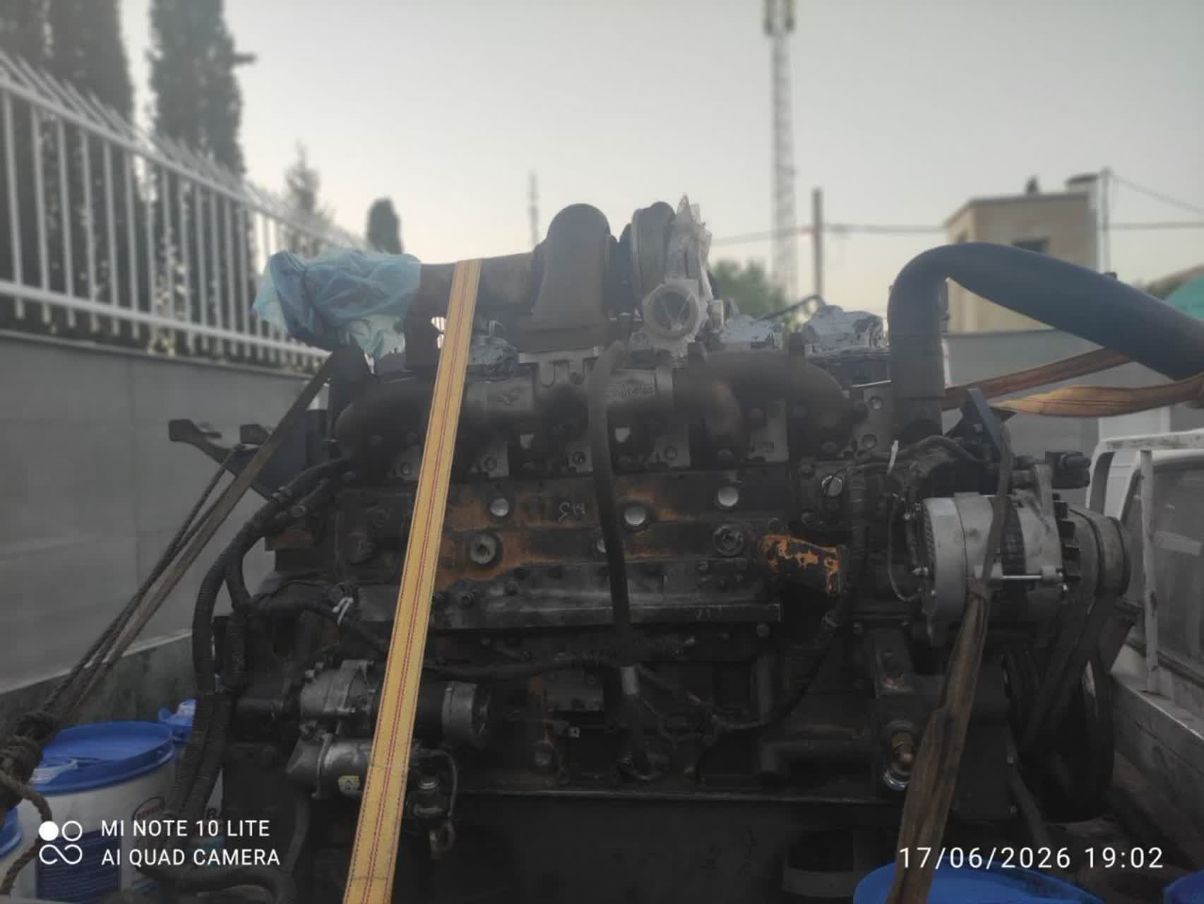 موتور بیل مکانیکی ۱۰۰ میلیاردی فاقد مجوز در توقیف پلیس زرقان