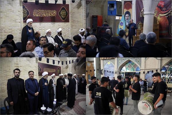 اهالی فرهنگ و هنر در سوگ عاشورا به زیارت نشستند/ مدیر کل فرهنگ و ارشاد فارس: عاشورا؛ مدرسه‌ای برای بیداری و تحول