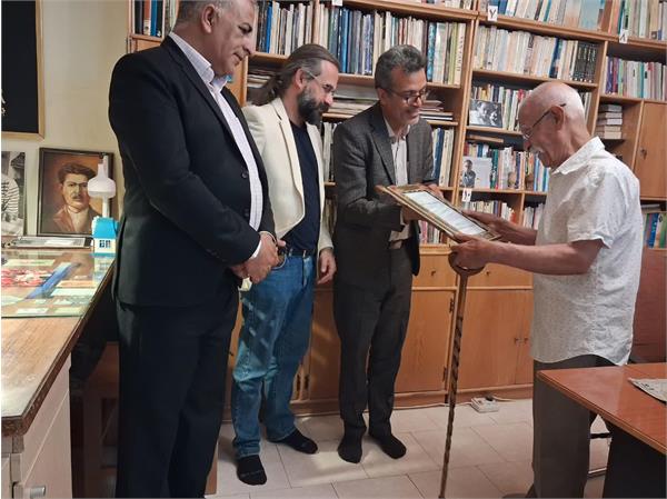 خانه بزرگان ادب، بخشی از حافظه فرهنگی استان است/ دیداری متواضعانه در برابر قلم استاد”احمد ارشاد”
