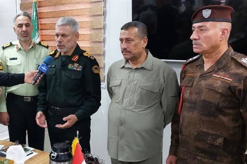 فرمانده قرارگاه اربعین فراجا از همکاری عراق در برگزاری مراسم اربعین قدردانی کرد