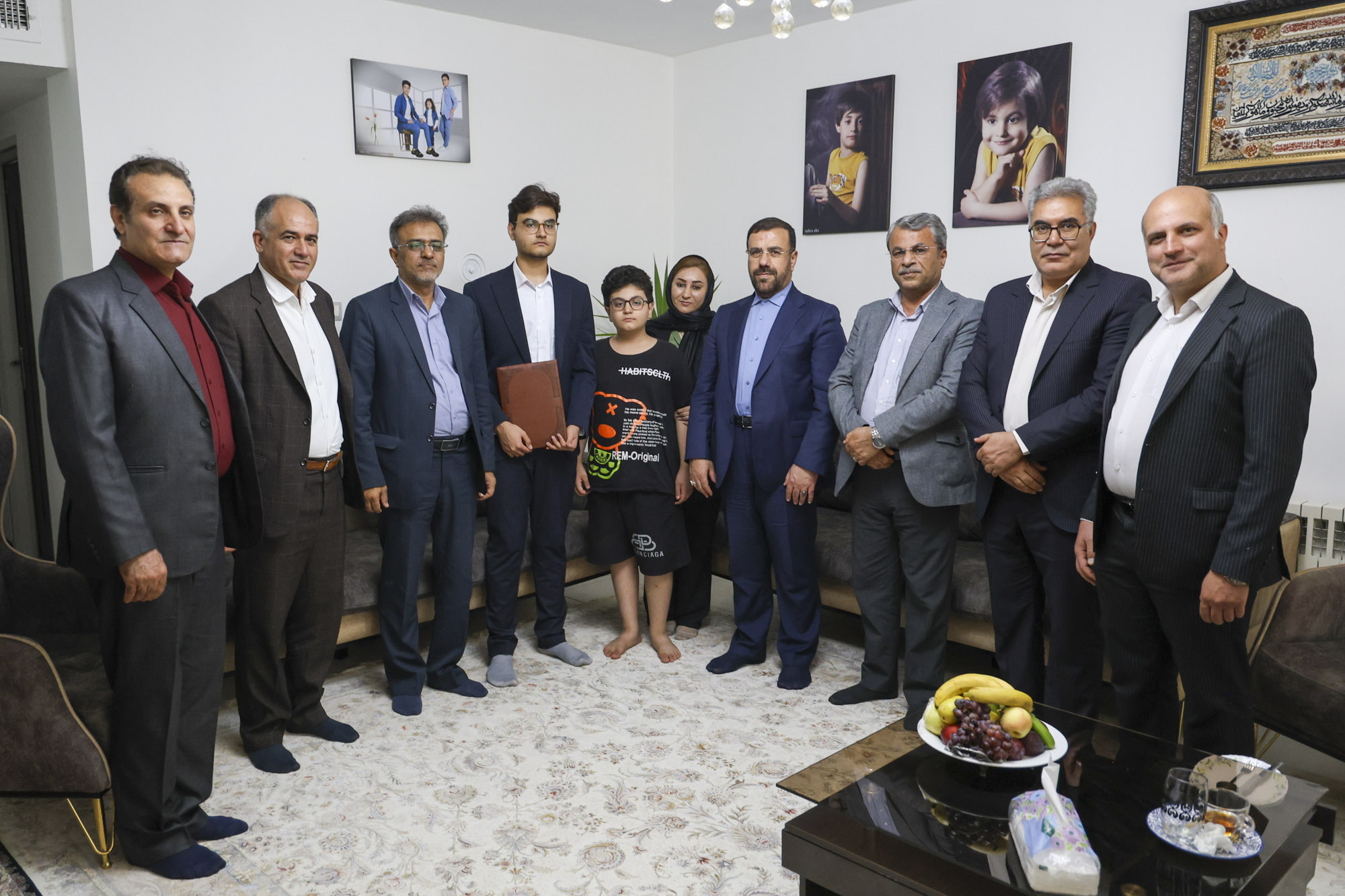 از دارنده مدال طلای المپیاد جهانی هوش مصنوعی تجلیل شد