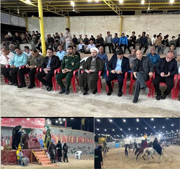 تکریم تعزیه گردانان سوگواره ملی وراوی در ایستگاه پایانی/ معاون فرهنگ و ارشاد فارس: فرهنگ عاشورا‌ در خون ایرانیان جریان دارد