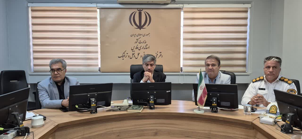 بررسی طرح‌های جامع محور تخت‌جمشید و شهر زنگی‌آباد در کمیته فنی ترافیک استان