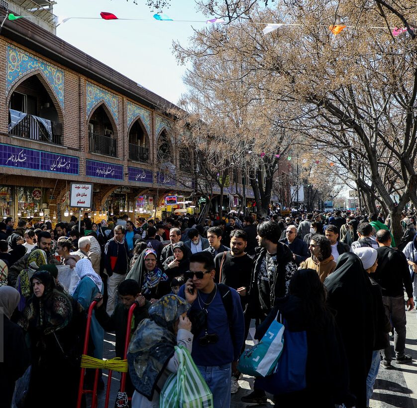 خریدهای نوروزی در بازار تهران