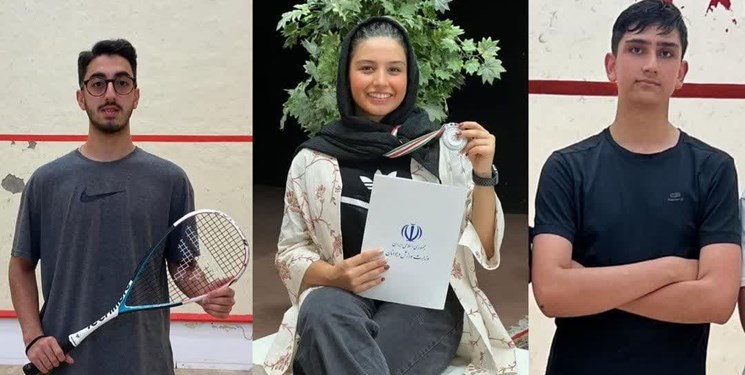 حضور سه اسکواش باز شیرازی در اردوی تیم‌های ملی جوانان و نوجوانان