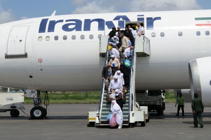 بازگشت حجاج ایرانی به کشور از جمعه