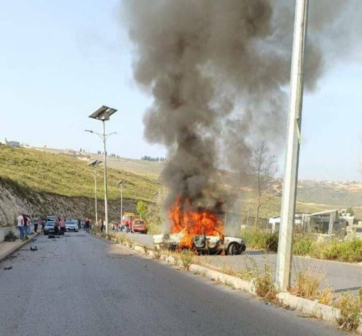 حمله پهپادی رژیم صهیونیستی به مناطقی در جنوب لبنان