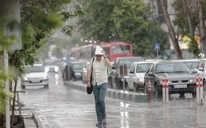  رگبار باران و رعد و برق در راه جنوب و شرق فارس ، هشدار هواشناسی