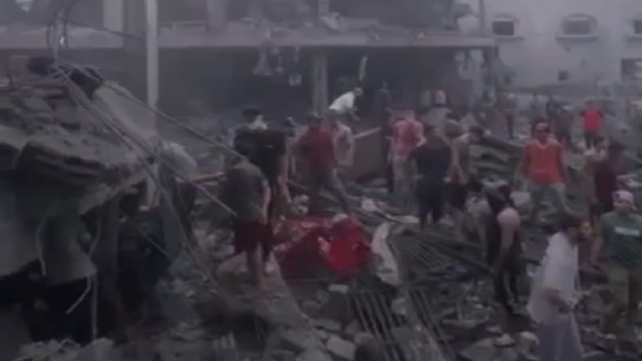 فیلمی از ویرانی‌های گسترده در غزه